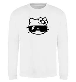 Свитшот Hello kitty cool glasses Белый фото
