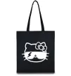 Эко-сумка Hello kitty cool glasses Черный фото