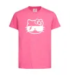 Детская футболка Hello kitty cool glasses Ярко-розовый фото