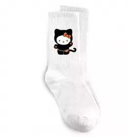 Носки Hello Kitty cat costume Белый фото