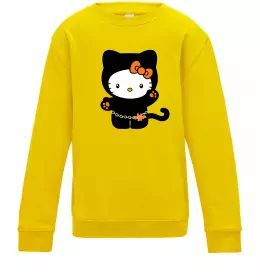 Дитячий світшот Hello Kitty cat costume Сонячно жовтий фото