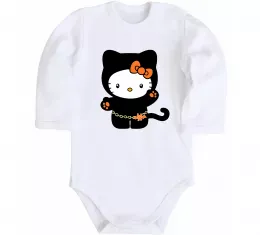 Дитячий бодік Hello Kitty cat costume Білий фото