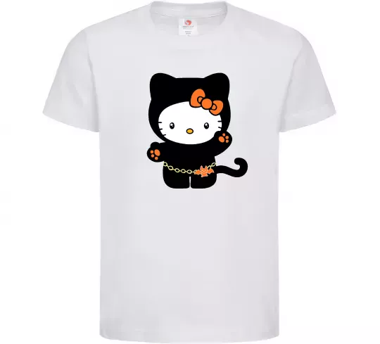 Дитяча футболка Hello Kitty cat costume Білий фото