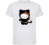 Дитяча футболка Hello Kitty cat costume Білий фото