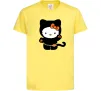 Дитяча футболка Hello Kitty cat costume Лимонний фото