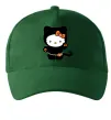 Кепка Hello Kitty cat costume Темно-зелений фото