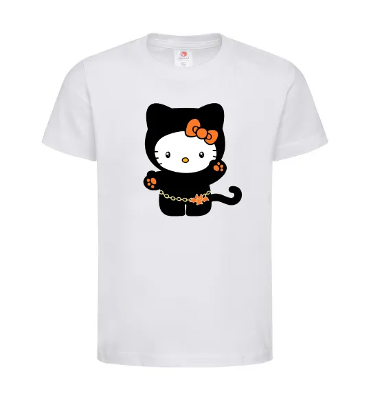 Дитяча футболка Hello Kitty cat costume Білий фото