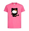 Дитяча футболка Hello Kitty cat costume Яскраво-рожевий фото
