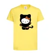 Дитяча футболка Hello Kitty cat costume Лимонний фото