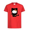 Дитяча футболка Hello Kitty cat costume Червоний фото