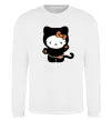 Світшот Hello Kitty cat costume Білий фото