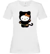 Жіноча футболка Hello Kitty cat costume Білий Жіноча футболка Hello Kitty cat costume Білий фото