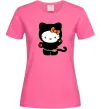Жіноча футболка Hello Kitty cat costume Яскраво-рожевий Жіноча футболка Hello Kitty cat costume Яскраво-рожевий фото