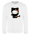 Свитшот Hello Kitty cat costume Белый фото