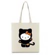 Еко-сумка Hello Kitty cat costume Бежевий фото