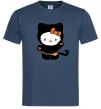Чоловіча футболка Hello Kitty cat costume Темно-синій фото
