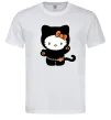 Чоловіча футболка Hello Kitty cat costume Білий фото
