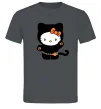 Чоловіча футболка Hello Kitty cat costume Графіт фото