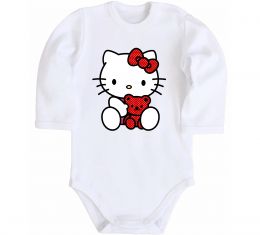 Дитячий бодік Hello kitty with bear