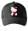 Кепка Hello kitty with bear Черный фото