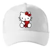 Кепка Hello kitty with bear Белый фото