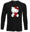 Лонгслів Hello kitty with bear Чорний фото