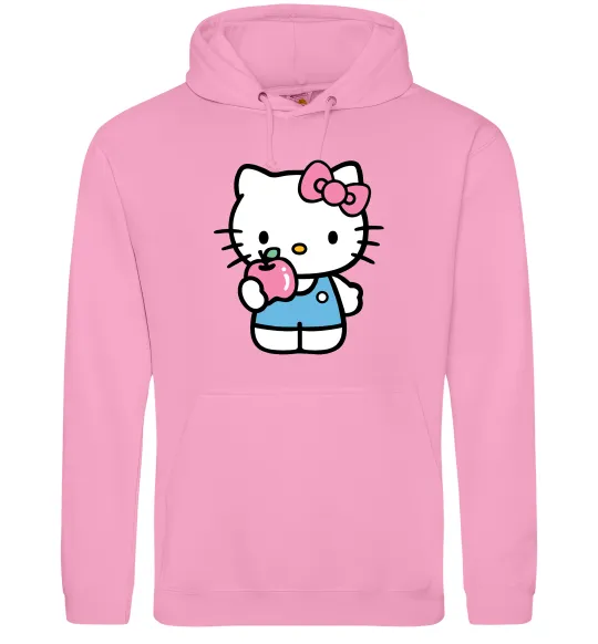 Жіноча толстовка (худі) Hello kitty with apple Рожевий фото