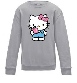 Дитячий світшот Hello kitty with apple