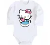 Детский боди Hello kitty with apple Белый фото