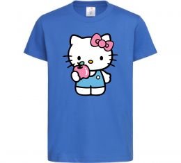 Детская футболка Hello kitty with apple