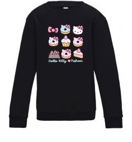 Детский Свитшот Hello kitty and pusheen