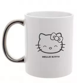 Чашка з кольоровою ручкою