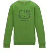 Детский Свитшот Hello kitty Лаймовый фото