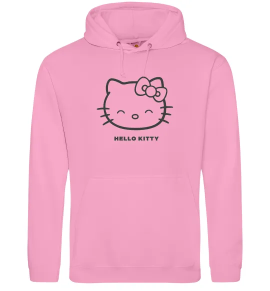 Женская толстовка (худи) Hello kitty Розовый фото