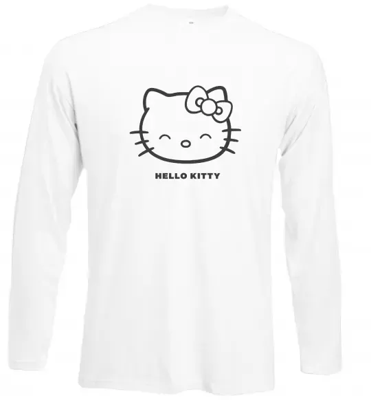 Лонгслів Hello kitty Білий фото