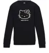 Детский Свитшот Hello kitty Черный фото