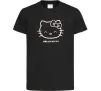 Дитяча футболка Hello kitty Чорний фото