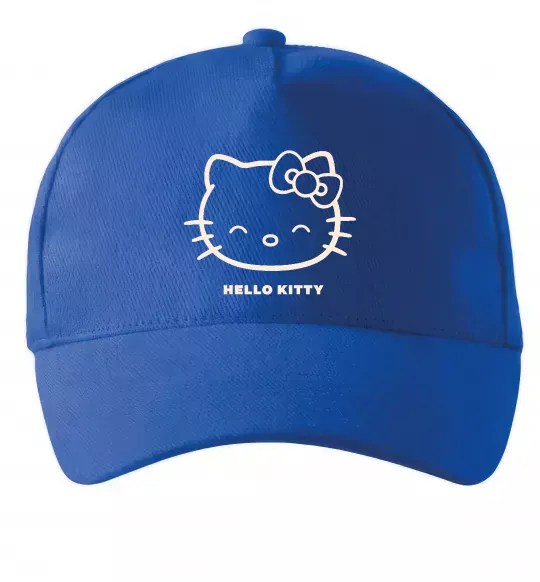 Кепка Hello kitty Яскраво-синій фото