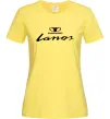 Жіноча футболка Daewoo Lanos Лимонний фото