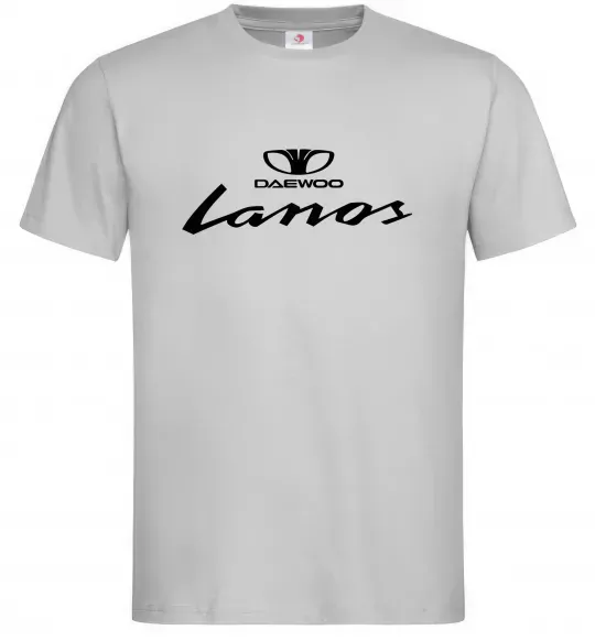 Чоловіча футболка Daewoo Lanos Сірий фото