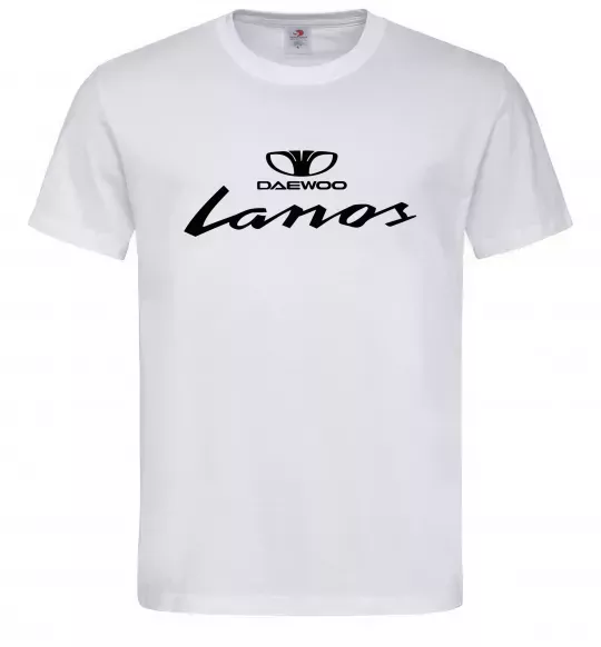 Чоловіча футболка Daewoo Lanos Білий фото
