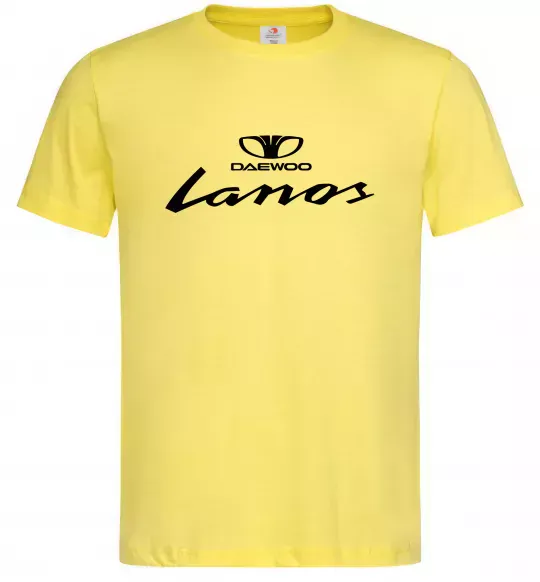 Чоловіча футболка Daewoo Lanos Лимонний фото