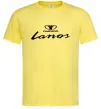 Чоловіча футболка Daewoo Lanos Лимонний Чоловіча футболка Daewoo Lanos Лимонний фото