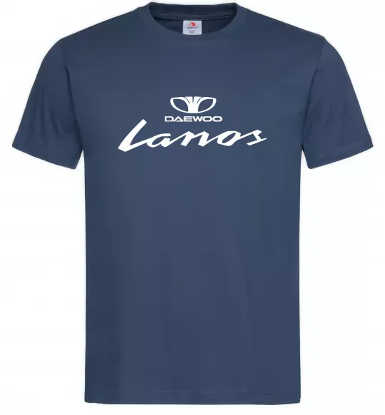 Чоловіча футболка Daewoo Lanos Темно-синій фото