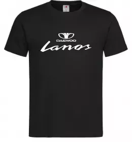Мужская футболка Daewoo Lanos Черный фото