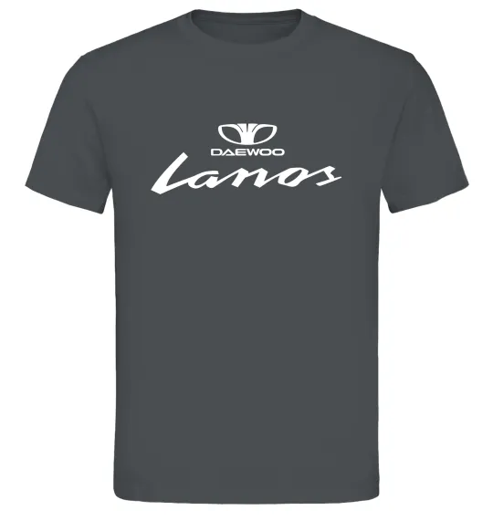 Чоловіча футболка Daewoo Lanos Графіт фото