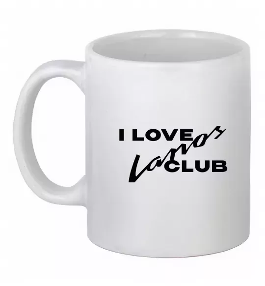 Чашка керамическая Lanos club Белый фото