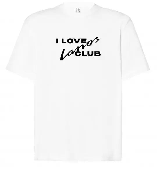 Футболка Оверсайз Lanos club Белый фото