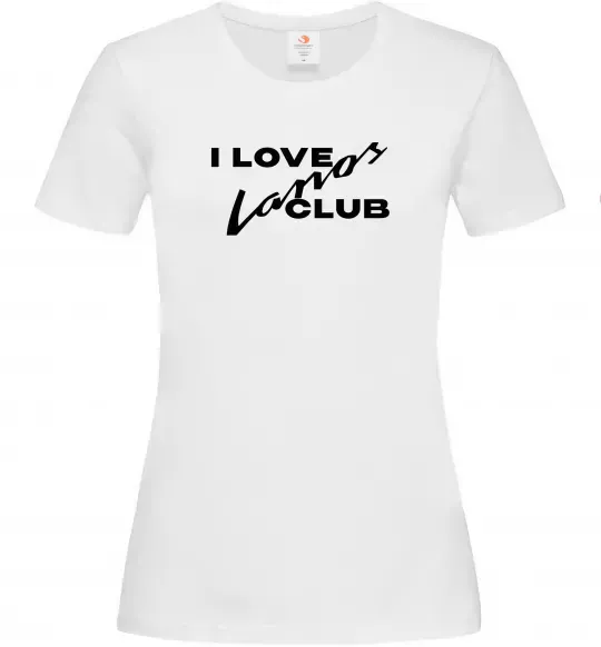 Женская футболка Lanos club Белый фото