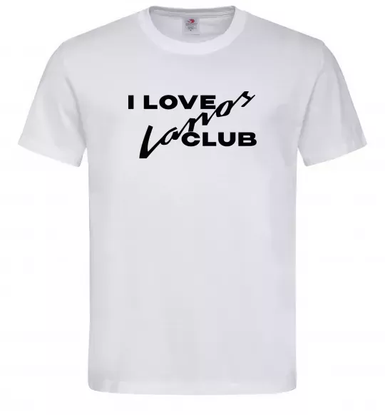 Мужская футболка Lanos club Белый фото